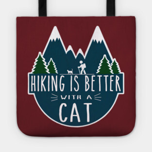 Hiking is Better with a CAT! Tote