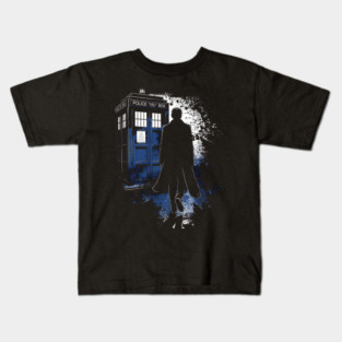 The 10th Doctor & The Tardis Kids T-Shirt