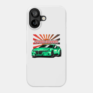 Germany car i8 power Phone Case