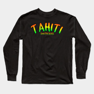 Tahiti tropical Paradise Long Sleeve T-Shirt
