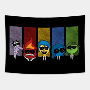 Inside dogs Tapestry