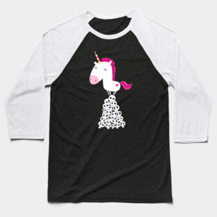 Skulls: Killer Unicorn Baseball T-Shirt