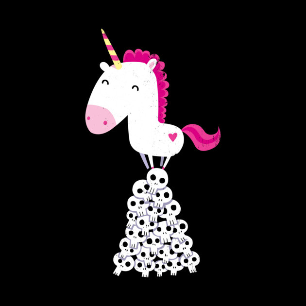 Skulls: Killer Unicorn by DinoMike