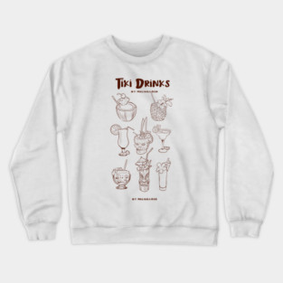Tiki cocktails Crewneck Sweatshirt
