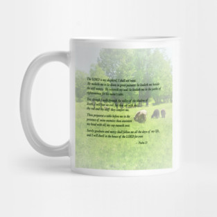Inspirational - Psalm 23 The Lord Is My Shepherd Mug
