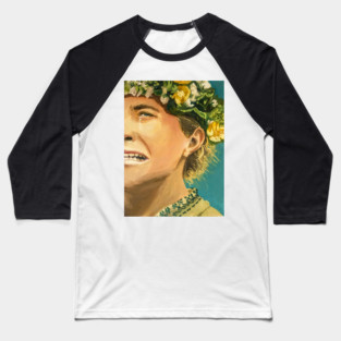 A24 Midsommar Cover Art Painting Baseball T-Shirt