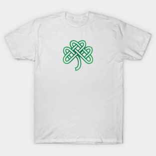Celtic Knot Lucky Clover T-Shirt