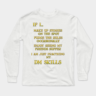 DM Skills Long Sleeve T-Shirt