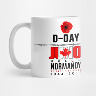 D Day Juno Beach Anniversary Mug