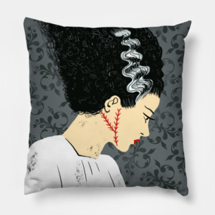 Bride of Frankenstein Pillow