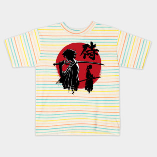Mugen and Jin sumi e Kids T-Shirt