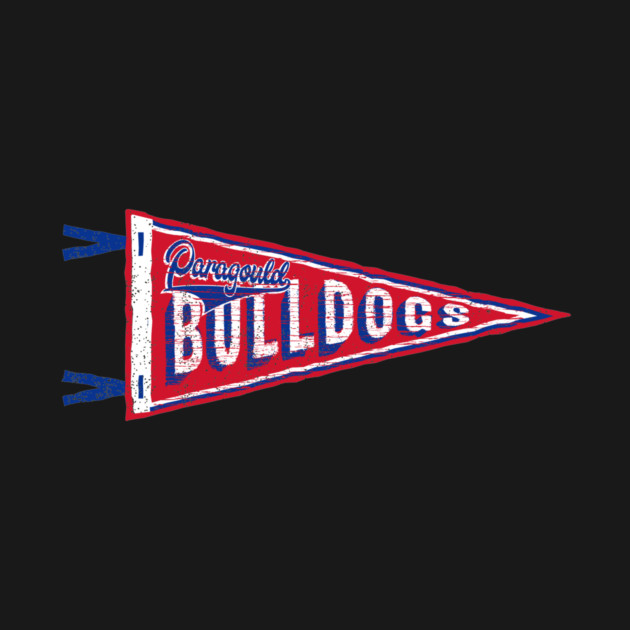 Paragould Bulldogs Pennant by rt-shirts
