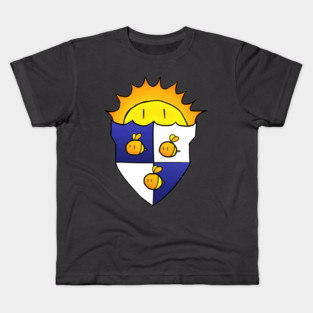 Cute Coat of Arms - Sun and Bees Kids T-Shirt