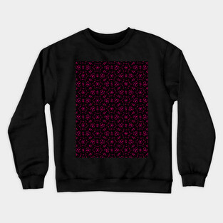 Neon Red Electric Night Crewneck Sweatshirt