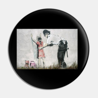 Banksy Pin