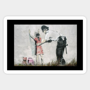Banksy Sticker