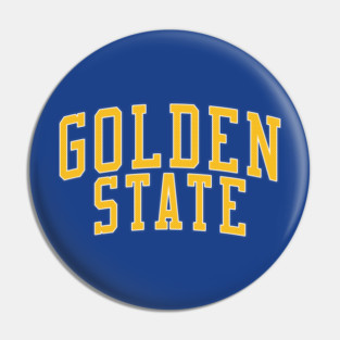 Golden State Basketball Jersey Style v2 Pin