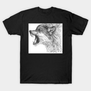 Snarling Wolf T-Shirt