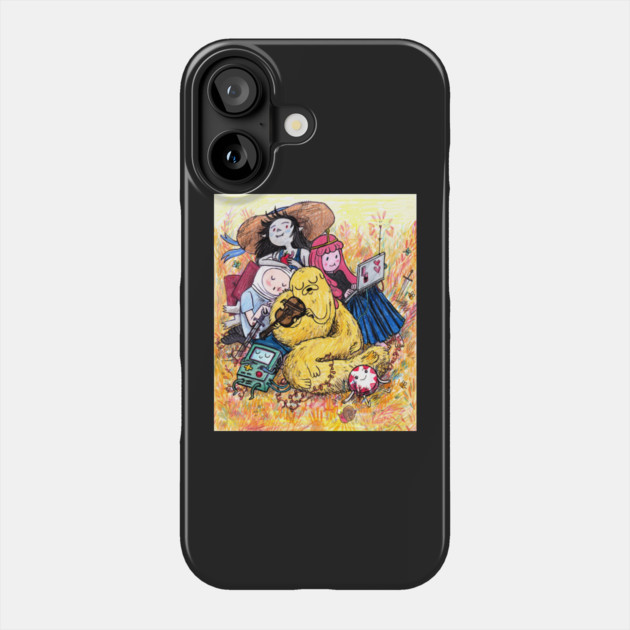 Adventure Time picnic Phone Case by katherinehillierart
