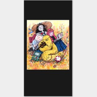 Adventure Time picnic Posters and Art