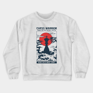 Chess Warrior King Crewneck Sweatshirt
