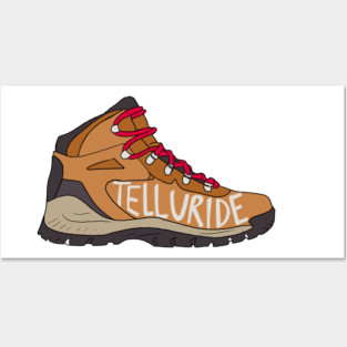 Telluride Hike Boot Posters and Art