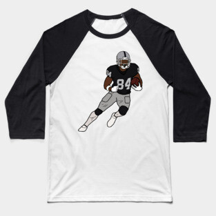 Antonio Brown - NFL Oakland Raiders Baseball T-Shirt