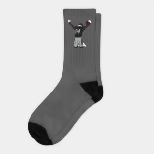 Antonio Brown Touchdown Celebration - NFL Oakland Raiders Socks