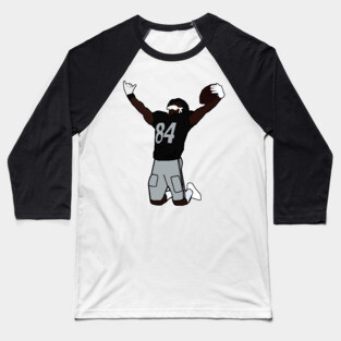 Antonio Brown Touchdown Celebration - NFL Oakland Raiders Baseball T-Shirt