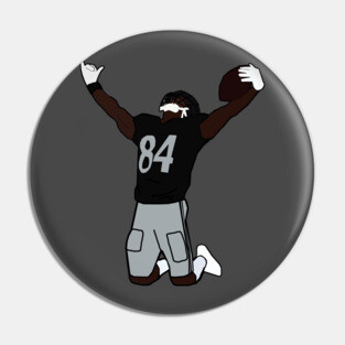 Antonio Brown Touchdown Celebration - NFL Oakland Raiders Pin