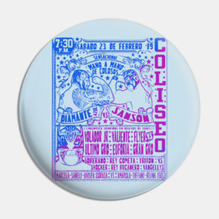 Lucha Libre Pin