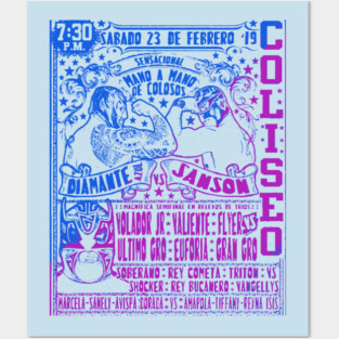 Lucha Libre Posters and Art