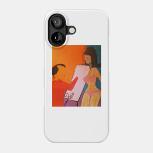 Salvador Dali & Raquel Welch Phone Case