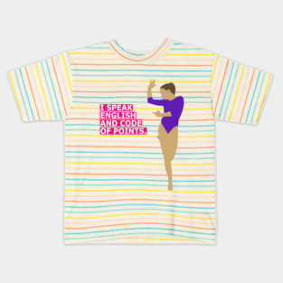 Gymcastic Design Winner - Bilingual Kids T-Shirt