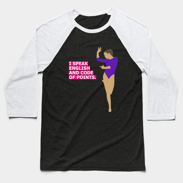 Gymcastic Design Winner - Bilingual Baseball T-Shirt by GymCastic
