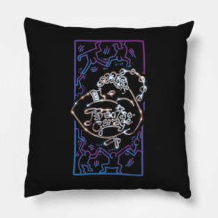 People love to dance (Paradise Garage CHROME Edition) Pillow