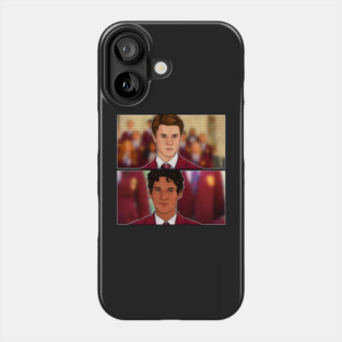 Young Royals Wilhelm and Simon season 2 final drawing Phone Case