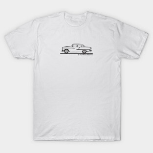 1955 Chevy Sedan T-Shirt