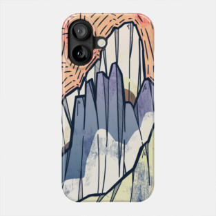 The three stone peaks Phone Case