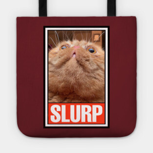 RUFUS the SLURPY CAT! Tote