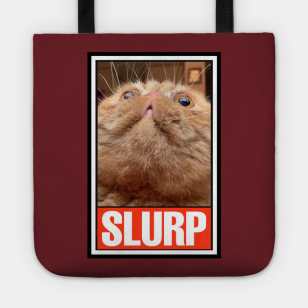 RUFUS the SLURPY CAT! Tote by Pete the Cat Guy
