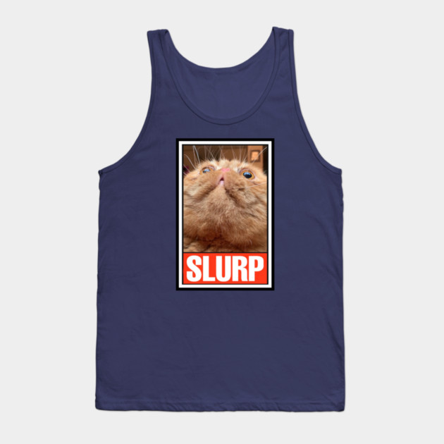RUFUS the SLURPY CAT! Tank Top by Pete the Cat Guy