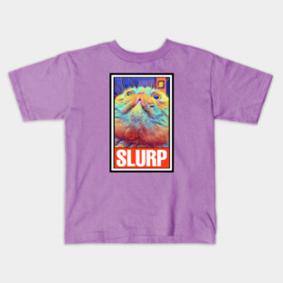 RUFUS the SLURPY CAT (Version 2) Kids T-Shirt