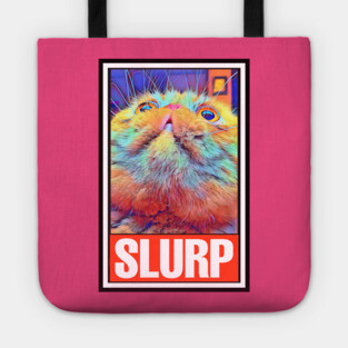 RUFUS the SLURPY CAT (Version 2) Tote