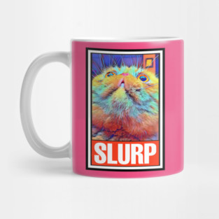 RUFUS the SLURPY CAT (Version 2) Mug