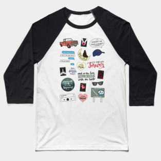 Twilight |  Movie and Book Art Baseball T-Shirt