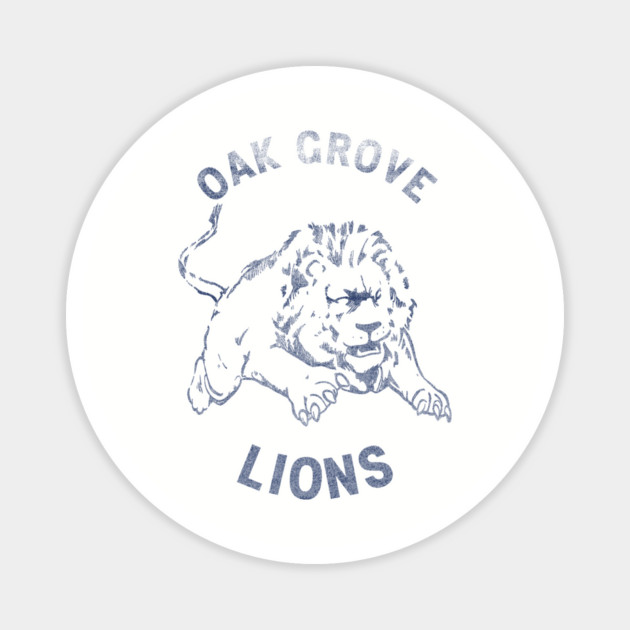 Oak Grove Lions Magnet by rt-shirts