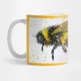 Bumble bee in Flight Mug