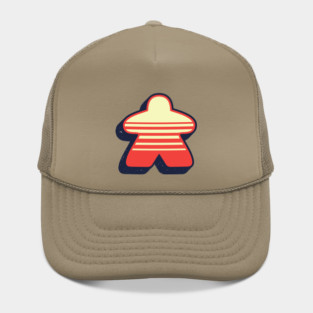 Retro Board Game Meeple Hat
