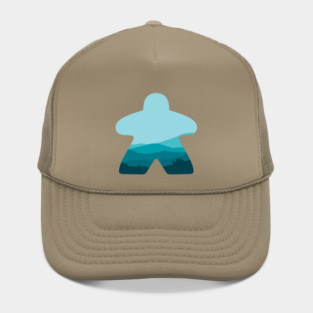 Board Game Meeple Mountains Hat